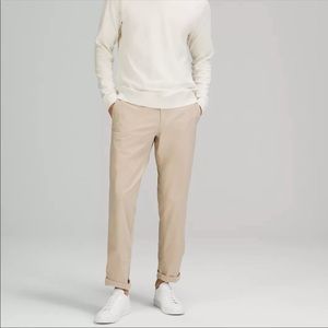 LULULEMON Commission Classic-Fit Pant Warpstreme in Trench Light Tan Size 32